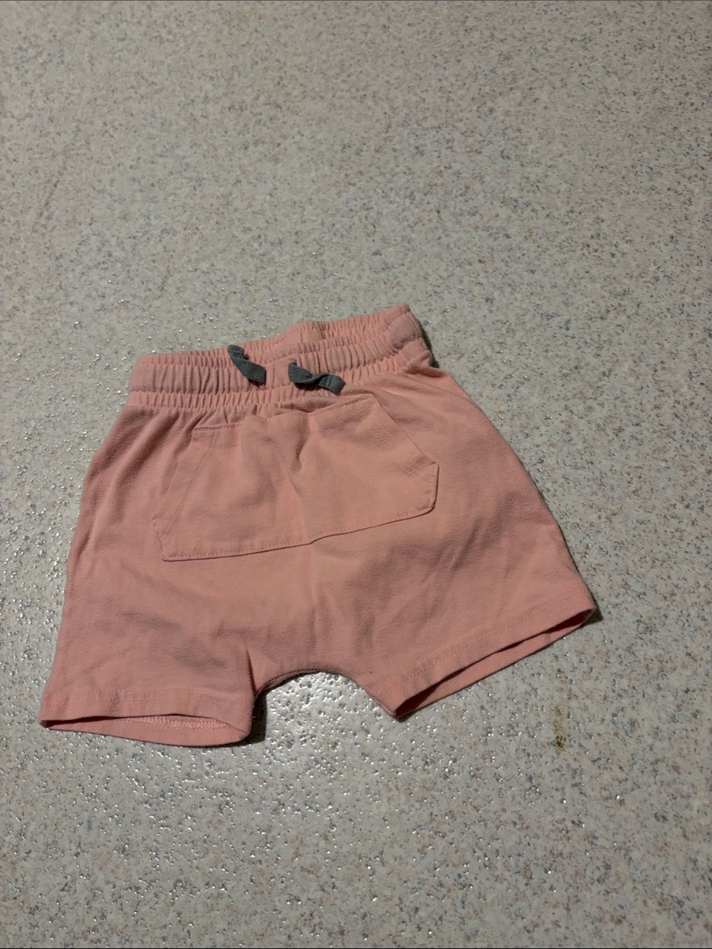 Cat & Jack Peach Elastic-Waist Pull-On Shorts